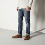 1008039 Cotton Slub M Black Gray - Image 4