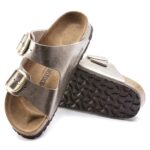 1020882 Arizonan Birko Flor Big Buckle Graceful Taupe Narrow - Image 2