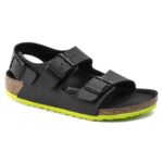 1022129 Milano Kids/Desert Soil Black Lime/Narrow