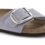 1024001 Madrid Big Buckle Nubuk koža Purple Fog Narrow - Image 6