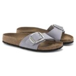 1024001 Madrid Big Buckle Nubuk koža Purple Fog Narrow - Image 5