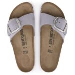 1024001 Madrid Big Buckle Nubuk koža Purple Fog Narrow - Image 3