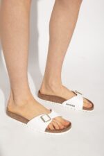 1005310 Madrid Birko Flor Patent White Narrow - Image 2