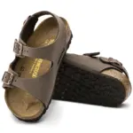 233073 Roma Kids Birko-Flor Nubuk Mocca Narrow - Image 2