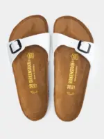 240861 Madrid Birko Flor White Patent Regular - Image 2