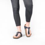 143621 Gizeh Birko Flor Blue Regular - Image 4