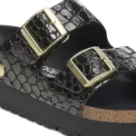1029045 Arizona Flex Platf Lena Croc Black Hex Narrow - Image 6