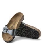 1021532 Madrid Birko Flor Metallic Black Narrow - Image 5