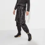 1017937 Ebba Prirodna koža| Black Narrow - Image 7