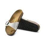 240861 Madrid Birko Flor White Patent Regular - Image 4