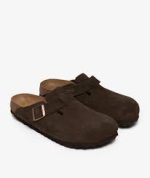 1027460 Boston Brušena koža  Suede Leather Mocca  Narrow - Image 2