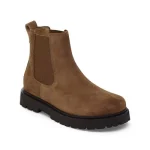 1033155 Highwood Slip On Mid Suede Leather Dark Tea Regular