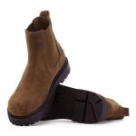 1033155 Highwood Slip On Mid Suede Leather Dark Tea Regular - Image 5